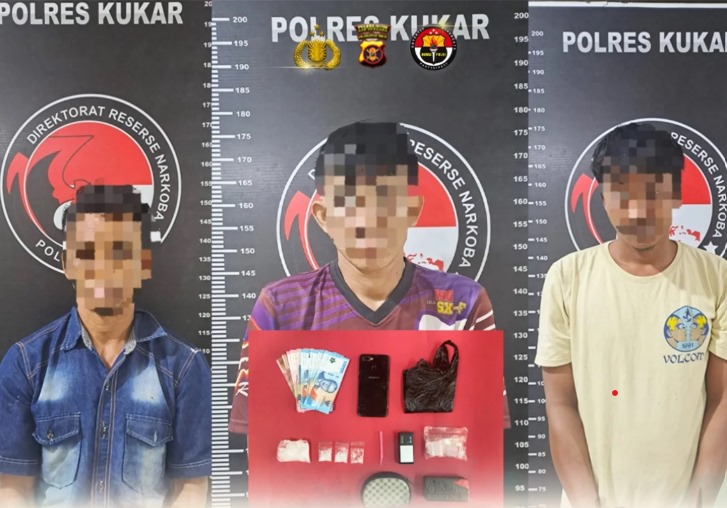 Satresnarkoba Polres Kutai Kartanegara Bongkar Jaringan Narkoba di Samboja