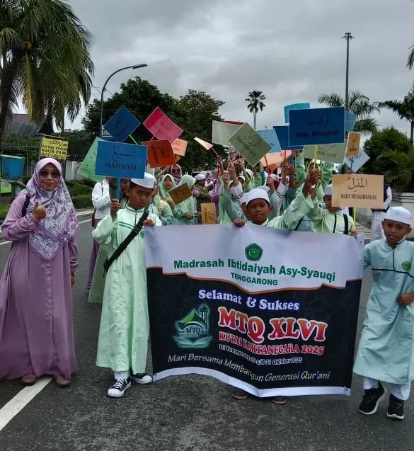 MTQ Tingkat Kabupaten Kutai Kartanegara Ke-46 Di Mulai Dengan Pawai Ta’aruf