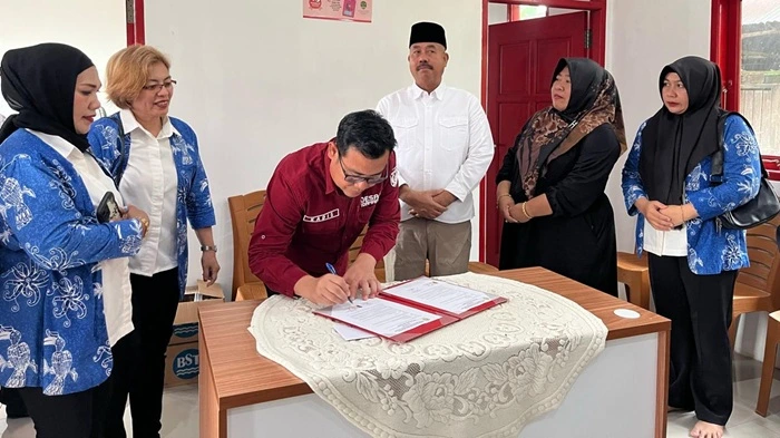 Bupati Kukar Resmikan BPU dan Posyandu Loa Ulung, Dorong Optimalisasi Pelayanan Desa